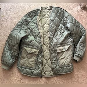 Zara insulated reversible liner jacket